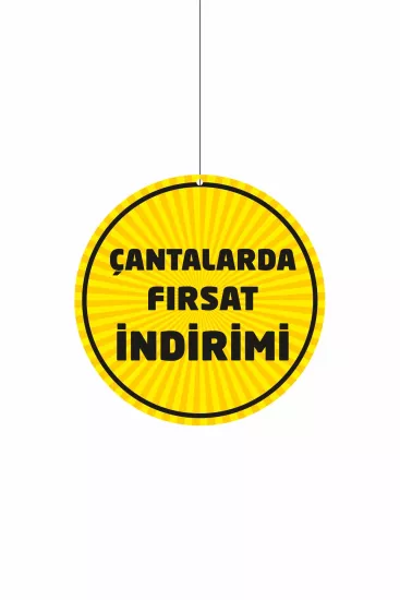 Çantalarda Fırsat İndirimi Mağaza Dönkartı Modelleri ve Fiyatları | Zajabaskı