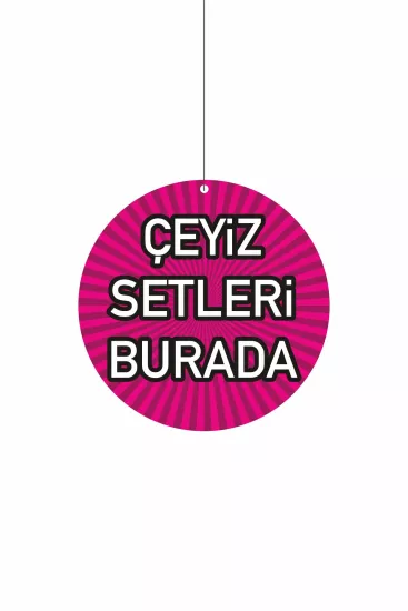 Çeyiz Setleri Burada Mağaza Dönkartı Modelleri ve Fiyatları | Zajabaskı