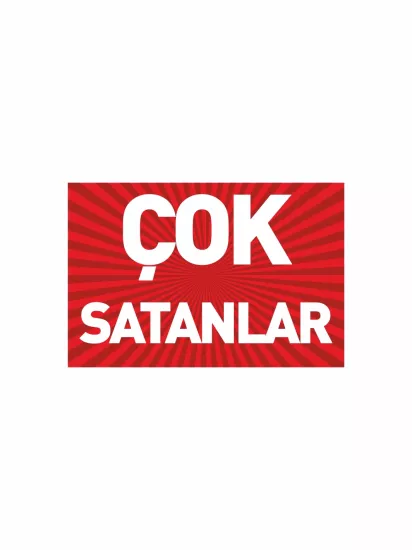 Çok Satanlar PVC Etiket | Mandallı Mağaza Yönlendirme Kartı | Zajabaskı