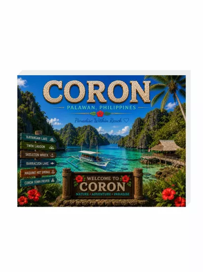 Coron Buzdolabı Süsü Magnet | Coron Hatıra Magnet | ZajaBaskı