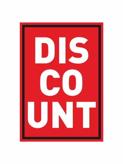 Discount Mağaza Karşılama Panosu | Zajabaskı