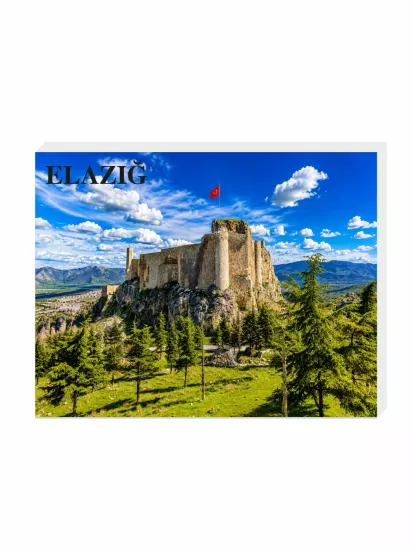 Elazığ Buzdolabı Süsü Magnet | Elazığ Hatıra Magnet | ZajaBaskı