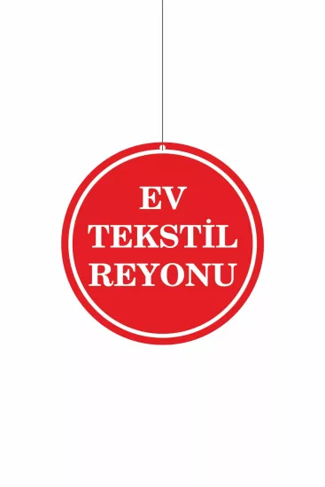 Ev Tekstil Reyonu Mağaza Dönkartı Modelleri ve Fiyatları | Zajabaskı