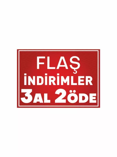 Flaş İndirimler 3 Al 2 Öde Mağaza Branda Vinil Baskı Afiş