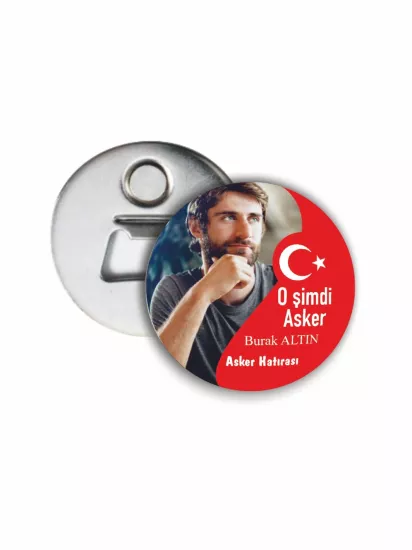 Fotoğraflı Türk Bayraklı O Şimdi Asker Hatırası Açacak Magnet Modelleri ve Fiyatları | Zajabaskı