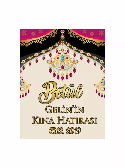Gelin Kınası Hediyelik Hatıra Magnet Mandala Tema Modelleri ve Fiyatları | Zajabaskı