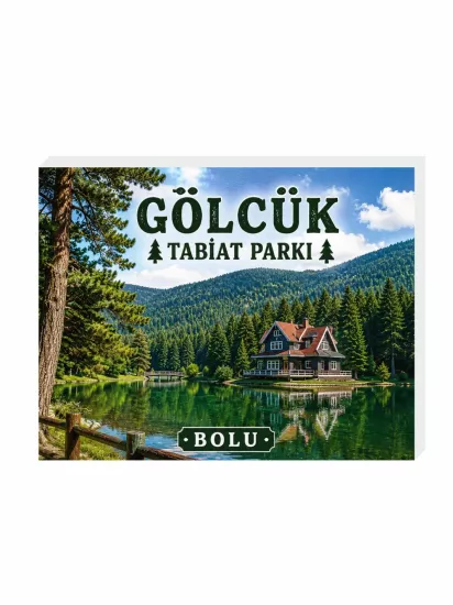 Gölcük Tabiat Parkı Buzdolabı Magneti | 9x7 cm | Zaja Baskı