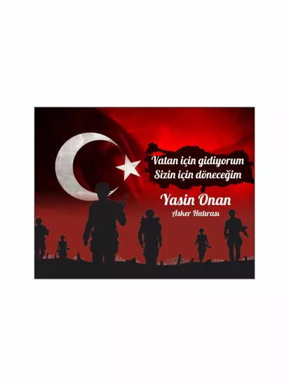 Göreve Giden Askerler Tema Asker Kınası Magnet Modelleri ve Fiyatları | Zajabaskı