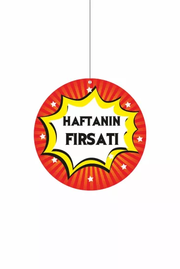 Haftanın Fırsatı Mağaza Dönkartı 30x30 cm Çift Yön Baskı Modelleri ve Fiyatları | Zajabaski.com Online Shop