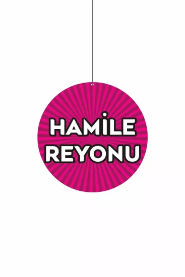 Hamile Reyonu Mağaza Dönkartı 30x30 cm Çift Yön Baskı Modelleri ve Fiyatları | Zajabaski.com Online Shop