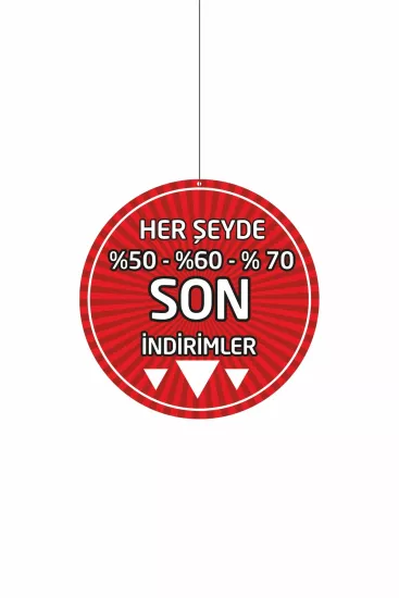 Her Şeyde %50 %60 %70 Son İndirimler Mağaza Dönkartı Modelleri ve Fiyatları | Zajabaskı