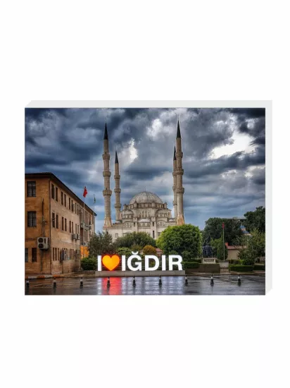 Iğdır Buzdolabı Süsü Magnet | Iğdır Hatıra Magnet | ZajaBaskı