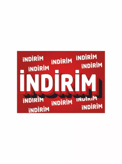 İndirim İndirim Zeminli Mağaza Afişi Modelleri ve Fiyatları | Vinil Branda Baskı Zajabaski