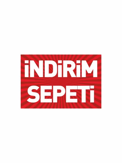İndirim Sepeti PVC Etiket | Mandallı Kampanya Kartı | Mağaza Sepet Etiketi | Zajabaskı