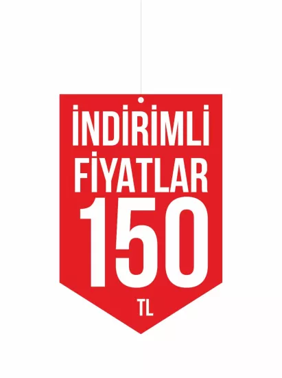İndirimli Fiyatlar 150 TL Mağaza Dönkart Foreks 30x20 cm | ZajaBaskı