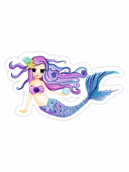 Işıltılı Deniz Kızı Doğum Günü Pano Mermaid Konsept Maket Pano Modelleri ve Fiyatları | Zajabaskı