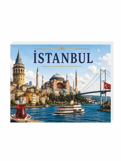İstanbul Magnet Buzdolabı Süsü | İstanbul Şehir Magneti | ZajaBaskı