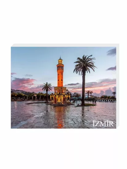 İzmir Buzdolabı Süsü Magnet | İzmir Hatıra Magnet | ZajaBaskı