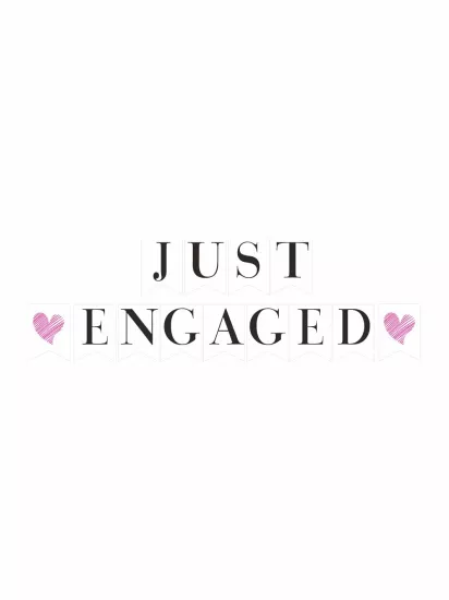 Just Engaged Flama Banner Modelleri ve Fiyatları | ZajaBaskı