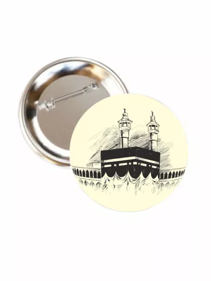 Kabe Resimli Buton Rozet 58mm | Zaja Baskı