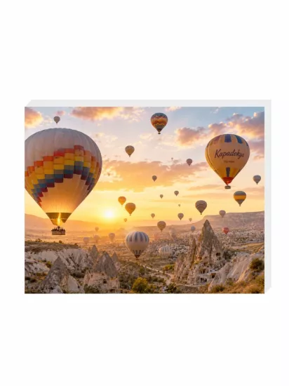 Kapadokya Magnet Buzdolabı Süsü | Kapadokya Hatıra Magneti | ZajaBaskı