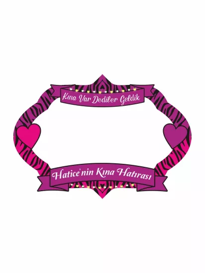 Mor Pembe Kına Anı Hatıra Çerçevesi Modelleri ve Fiyatları | Zajabaskı