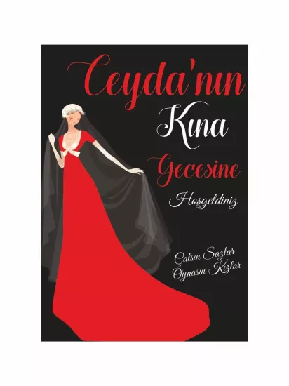 Kına Gecesi Ayaklı Pano Gelin Konsept Modelleri ve Fiyatları | Zajabaskı