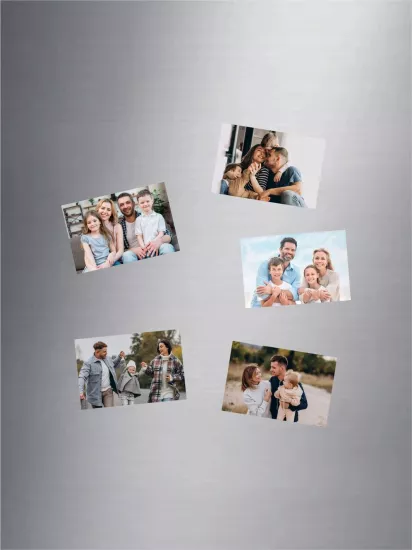 Kişiye Özel Foto Magnet 7x9 cm 5 Adet Modelleri ve Fiyatları | Fotoğraflı Buzdolabı Magnet Baskı Zajabaskı