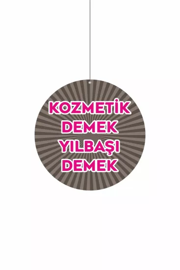 Kozmetik Demek Yılbaşı Demek Mağaza Dönkartı Modelleri ve Fiyatları | Zajabaskı