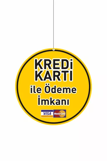 Kredi Kartı ile Ödeme İmkânı Levhası Modelleri ve Fiyatları | Zajabaskı