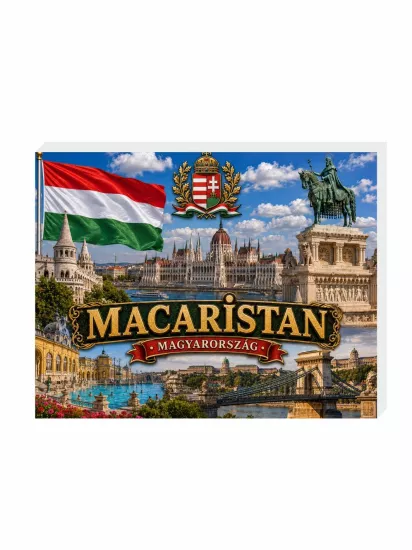 Macaristan Buzdolabı Süsü Magnet | Macaristan Hatıra Magnet | ZajaBaskı
