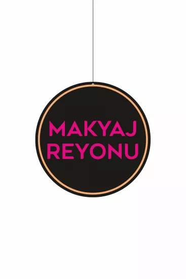 Makyaj Reyonu Mağaza Dönkartı 30x30 cm Modelleri ve Fiyatları | Zajabaskı