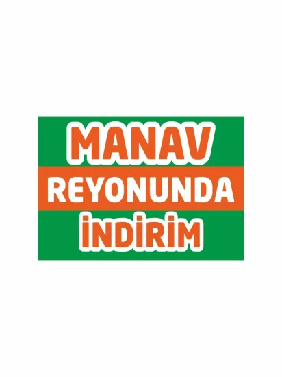 Manav Reyonunda İndirim Afişi Modelleri ve Fiyatları | Branda Vinil Baskı Zajabaski