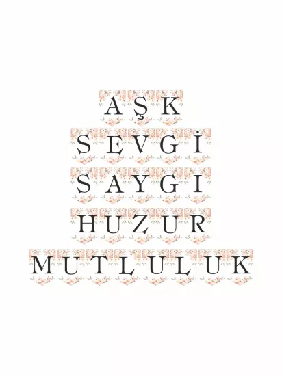 Nikah Hatırası Flama Banner Bayrak Soft Çiçekler Tema Modelleri ve Fiyatları