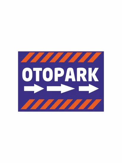 Otopark Yazılı Ok Yönlü Afiş Modelleri ve Fiyatları | Branda Vinil Baskı Zajabaski