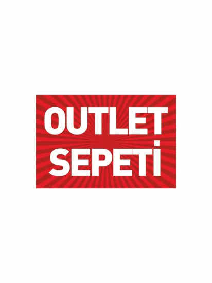 Outlet Sepeti PVC Etiket | Mandallı Kampanya Kartı | Mağaza Sepet Etiketi | Zajabaskı