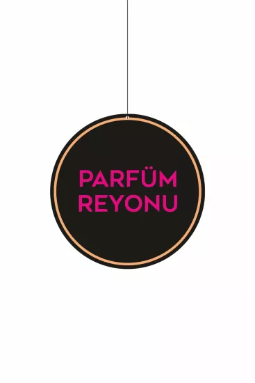 Zajabaskı Parfüm Reyonu Mağaza Dönkartı 30x30 cm Reyon Tabela Modelleri ve Fiyatları