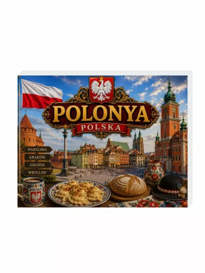 Polonya Buzdolabı Süsü Magnet | Polonya Hatıra Magnet | ZajaBaskı