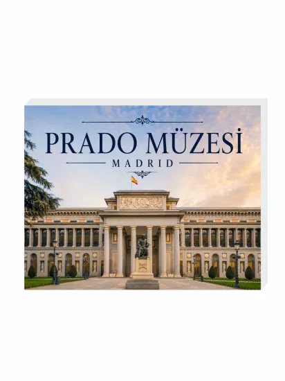 Prado Müzesi Madrid Buzdolabı Magneti | 9x7 cm | Zaja Baskı