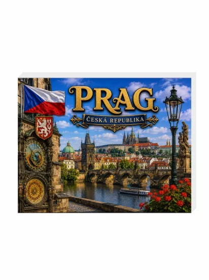 Prag Buzdolabı Süsü Magnet | Prag Hatıra Magnet | ZajaBaskı
