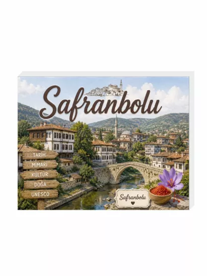 Safranbolu Magnet Buzdolabı Süsü | Tarihi Şehir Magneti | ZajaBaskı