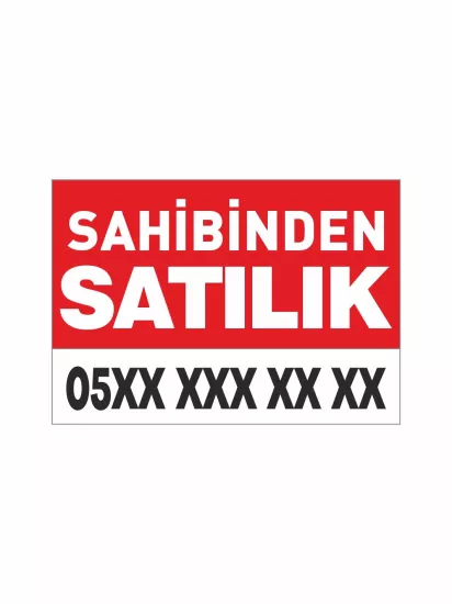 Sahibinden Satılık Afişi Branda Vinil Baskı Modelleri ve Fiyatları | Zajabaskı