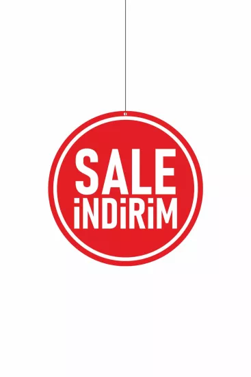 Zajabaskı Sale İndirim Yazılı Mağaza Dönkartı 30x30 cm Kampanya Modelleri ve Fiyatları