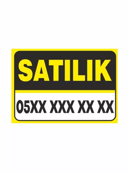 Satılık Afişi Vinil Branda Baskı Modelleri ve Fiyatları | Zajabaskı