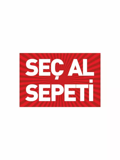 Seç Al Sepeti PVC Etiket | Mandallı Kampanya Kartı | Mağaza Sepet Etiketi | Zajabaskı