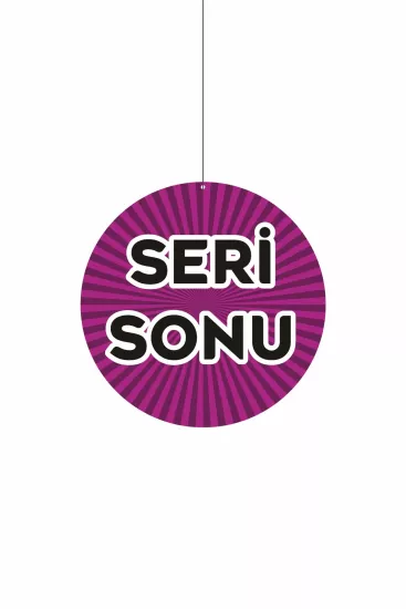 Seri Sonu Yazılı Mağaza Dönkartı Çift Yön Baskı Modelleri ve Fiyatları | ZajaBaskı