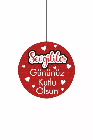Sevgililer Gününüz Kutlu Olsun Mağaza Dönkartı Modelleri ve Fiyatları | ZajaBaskı