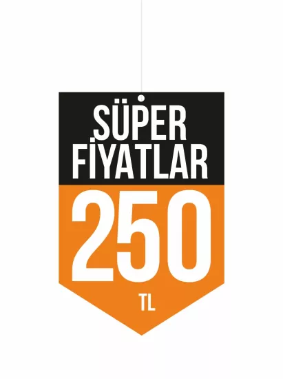 Süper Fiyatlar 250 TL Mağaza Dönkart Foreks 30x20 cm | ZajaBaskı Süper Fiyatlar 250 TL Mağaza Dönkart Foreks 30x20 cm | ZajaBaskı