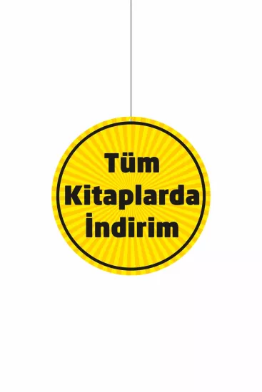 Tüm Kitaplarda İndirim Mağaza Dönkartı Modelleri ve Fiyatları | ZajaBaskı
