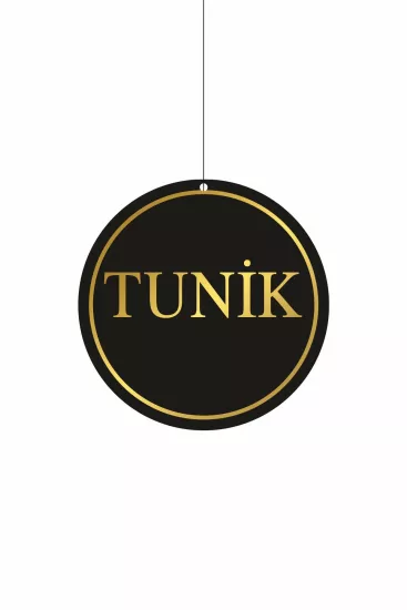Tunik Yazılı Mağaza Dönkartı 30x30 Ebat Modelleri ve Fiyatları | Zajabaskı